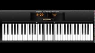 Virtual piano tutorial Black Ops 2 theme Damned by Kevin Sherwood [upl. by Nedyrb]