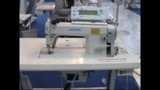 JukiDDL5550N7 Single Needle Lockstitch UBT [upl. by Treharne738]