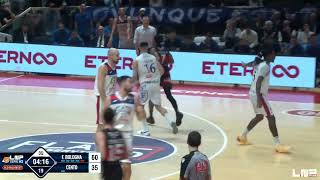 HIGHLIGHTS Fortitudo BolognaSella Cento [upl. by Enilauqcaj460]