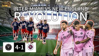 Inter Miami Vs New England Revolution 41 [upl. by Nnalatsyrc]