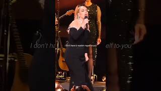 ADELE WAS SO REAL FOR THIS adele foryoupage fy viral fypシ blowthisup adeletour adelevegas [upl. by Bathsheeb]