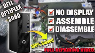 Dell Optiplex 3080 No Display Problem Repair [upl. by Herrah]