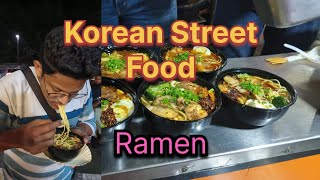 1st time try korlam Korean Street Food Ramen in visakhapatnam। vizag tour। ramennoodles [upl. by Kahn]