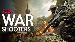 TOP 15 MOST INSANE War Shooter Games coming out in 2024 and 2025 [upl. by Midge224]