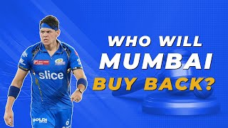 IPL 2025 Who will Mumbai Indians buy back at the auction [upl. by Brigg]