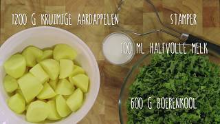 Boerenkoolstamppot recept  Jumbo [upl. by Hillyer]