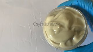 DIY How to Make the BEST nongreasy Triple Butter Luxurious Whipped BODY BUTTER  csylnaturalsdiy [upl. by Sredna]