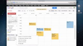 How to ICS KalenderDatei in den GoogleKalender importieren [upl. by Nottirb]