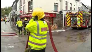 VIRGIN MEDIA NEWS  GAA PITCH UNDERWATER amp MAJOR FLOODING IN BANTRY WEST CORK  IRELAND [upl. by Tamarah985]