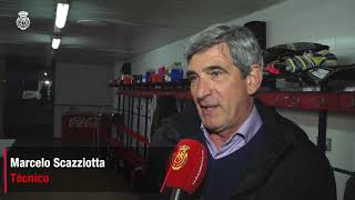 Declaraciones de Marcelo Scazziotta entrenador del equipo FRM de La Liga Genuine [upl. by Dietz988]