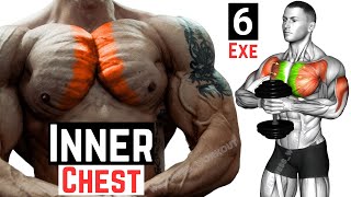 Best Inner Chest Workout for Mass  Build Bigger Chest Fast [upl. by Ninos293]