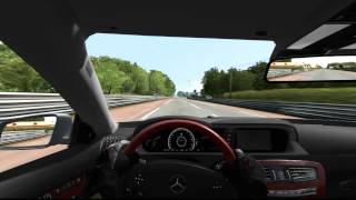 CL65 AMG Top Speed 205mph Autobahn [upl. by Emerald289]