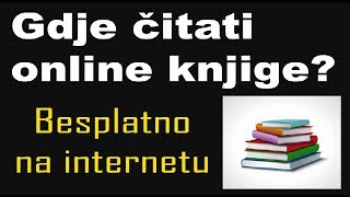 Online knjige PDF gdje citati knjige na internetu besplatno [upl. by Gainor]