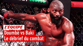 MMA  Première défaite pour Cédric Doumbè arrêt de larbitre  Débrief de son combat face à Baki [upl. by Nnylyrehc]