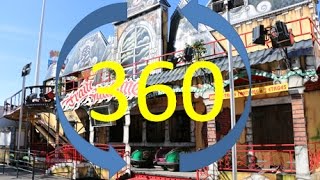 TRAIN FANTOME Onride  360 Video Troyes 2017 [upl. by Akenahc27]