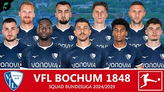 VFL BOCHUM 1848 🔵⚫️ MEN SQUAD TEAMS  Bundesliga Season 202425 with Update Transfer  FAN Football [upl. by Susette]