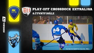 LIVESTREAM  HC Kert Park Praha vs SK Hokejbal Letohrad  2 Čtvrtfinále  1400  214 2024 [upl. by Nyrak33]