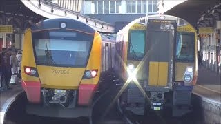 South Western Railway Units  Clapham Junction  20th October 2018 [upl. by Lotti]