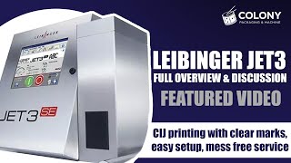 Leibinger Coding and Marking Systems with Colony Packaging amp Machine [upl. by Melina]