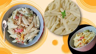 white sauce with cheesy pasta juicy and creamy pasta pasta Macaroni [upl. by Yenoh]