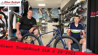 Giant ToughRoad SLR 2 28quot 2021  Prezentacja  Rowery w BikerBudzyk [upl. by Girardi]