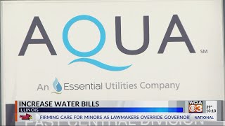 Aqua files to raise water utility rates in Illinois [upl. by Rubin418]