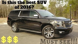 2016 Chevrolet Suburban LTZ 4WD Indepth review  Is it the Best Family SUV🤔 [upl. by Luella]