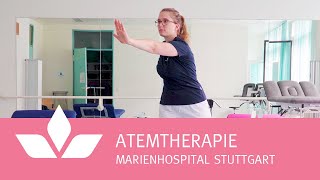 Atemtherapie bei und nach Lungenerkrankungen  Physiotherapie Marienhospital Stuttgart [upl. by Hibbert]