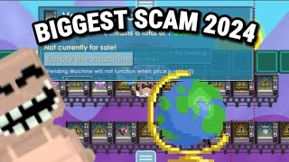 Growtopia Biggest Scam 20232024 [upl. by Airamat995]