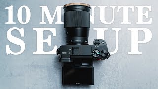 Sony a6400  ULTIMATE SETUP GUIDE for PHOTO VIDEO amp VLOGGING  TIMECODES  FAQs [upl. by Woll]