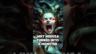 Why Medusa Turned Into A Monster medusa monster mythology [upl. by Enal676]