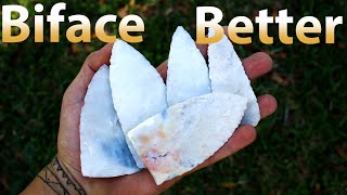 Biface Better with Indirect Percussion Flint knapping tips and tricks [upl. by Wiersma]