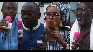 Politique  Imam Cheikh Djité et Mme Koutal Sall de Cité Senghor s’engagent à côté de Siré Dia [upl. by Nariko14]