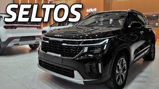 All New Kia Seltos 2024 is here 🤩 Interior Exterior Price amp Features 🔥 [upl. by Nibroc]