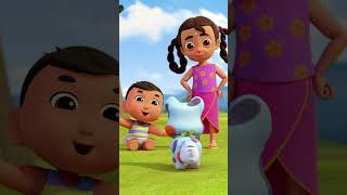 Murga Bole Kukdoo Koo कुकड़ू कु shorts hindinurseryrhymes nimbookids shortvideos [upl. by Rostand]