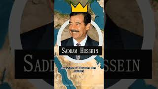 Irak de sadam Hussein géopolitique [upl. by Ianej]