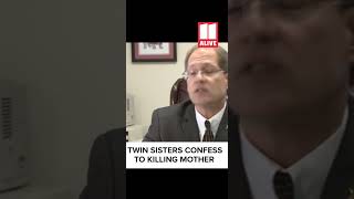 Twin sisters confess to killing mother [upl. by Meli]