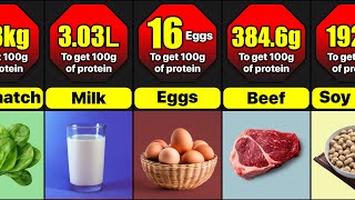 What Does 100g Of Protein Looks Like In Different Foods [upl. by Anire]