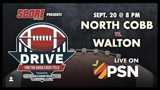 North Cobb vs Walton Drive for the GHSA State Title Full Game [upl. by Yllier]