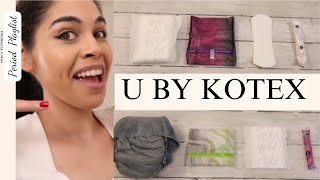 Is U by Kotex UNDERRATED Best Products [upl. by Revolc898]