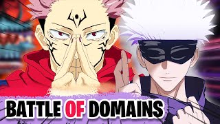 All 12 Domain Expansion Explained from JJK Manga and Anime  Lethal and NonLethal Domain  Loginion [upl. by Nysa510]