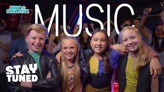 STAY TUNED  MUSIC 🎸 OFFICIAL MUSIC VIDEO  JUNIOR SONGFESTIVAL 2024 🇳🇱 [upl. by Hoem]