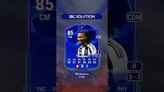 RTTK Khéphren Thuram SBC Solution 😱💙 eafc25 fc25 sbcsolution thuram [upl. by Nivrac]