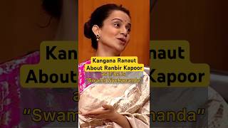 Kangana Ranaut speaking about Ranbir Kapoor in ITVAapKiAdalat IndiaTV  Kangana Ranaut Ranbir [upl. by Ola]