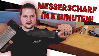 Top 5 Fragen zum Messer schärfen [upl. by Enaled161]