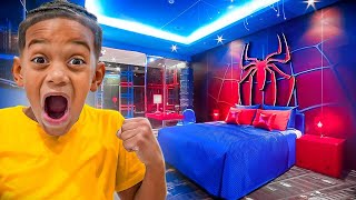 SURPRISING KYRIE WITH A NEW BEDROOM CRAZY TRANSFORMATION [upl. by Ramak]