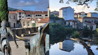 Villa medieval de ALLARIZ quotLa llave del reino de Galiciaquot Ourense  Walking Tour 4k [upl. by Akinal]