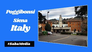 Poggibonsi City Siena Italy The best place for visit [upl. by Keavy]