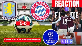 Aston Villa vs Bayern Munich 10 Live Stream Champions League Football Match Score Highlights UCL FC [upl. by Crispa649]