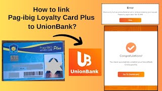 How to Link Pag ibig Loyalty Card Plus to Unionbank [upl. by Tuneberg]